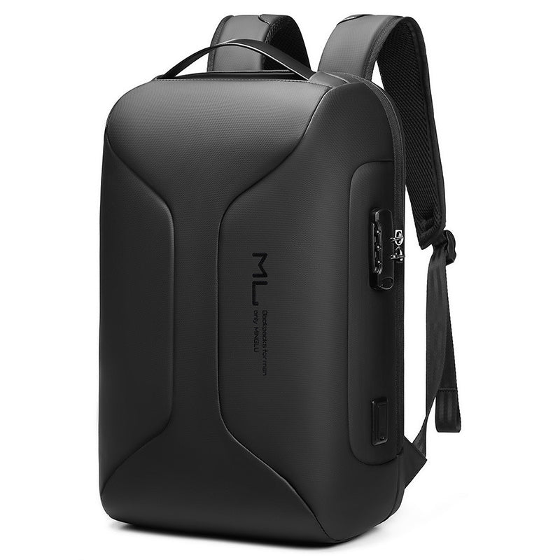 MINGLU ML22088-15.6 Inch Universal Dual Shoulder Laptop Backpack Oxford Cloth Notebook Storage Bag - Black MINGLU ML22088-15.6 Inch Universal Dual Shoulder Laptop Backpack Oxford Cloth Notebook Storage Bag - Black